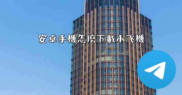 安卓手機怎麼下載小飞機