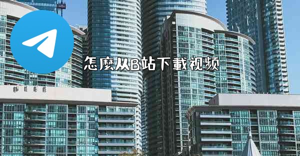 怎麼从B站下載视频