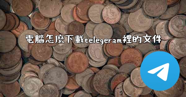 電腦怎麼下載telegeram裡的文件