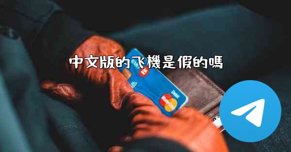 中文版的飞機是假的嗎