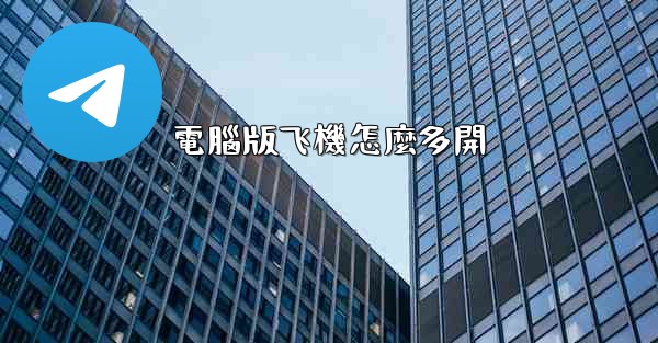 電腦版飞機怎麼多開