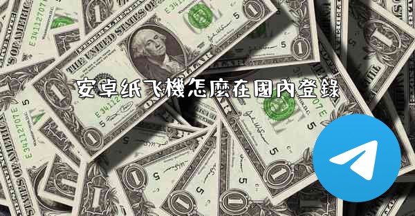 安卓纸飞機怎麼在國內登錄