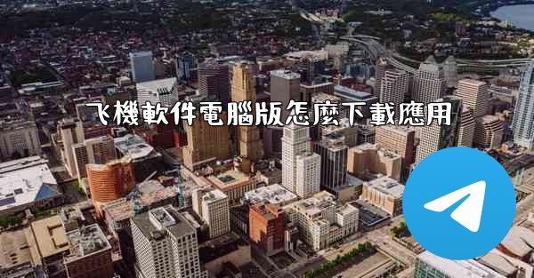 飞機軟件電腦版怎麼下載應用