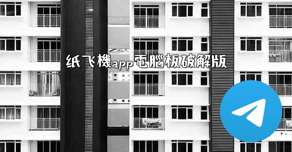 纸飞機app電腦板破解版