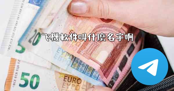 飞機軟件叫什麼名字啊