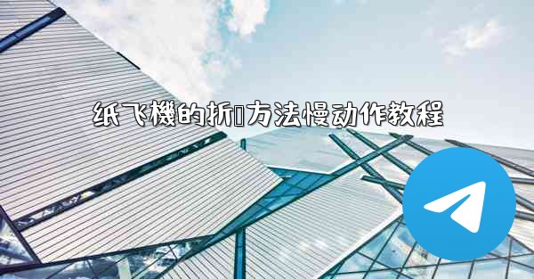 纸飞機的折叠方法慢动作教程