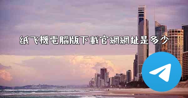 纸飞機電腦版下載官網網址是多少