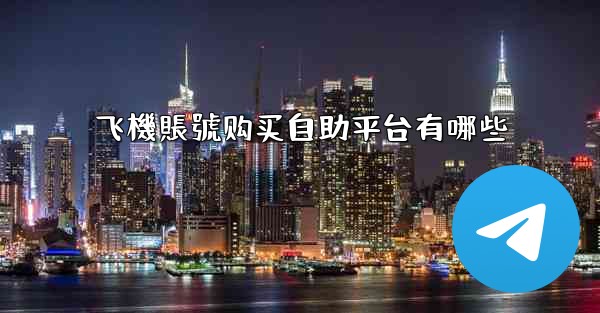 <b>飞機賬號购买自助平台有哪些</b>