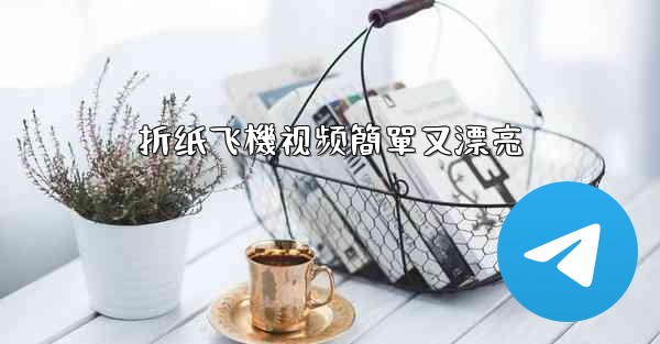 折纸飞機视频簡單又漂亮