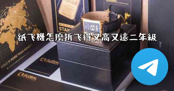 纸飞機怎麼折飞得又高又遠二年級