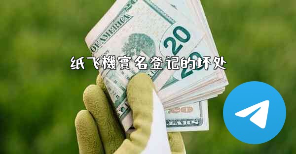 纸飞機實名登记的坏处