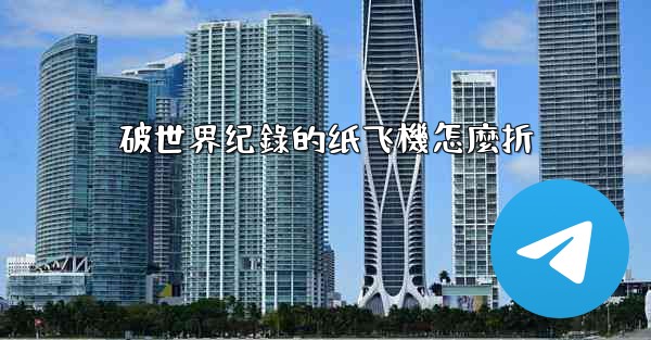 <b>破世界纪錄的纸飞機怎麼折</b>