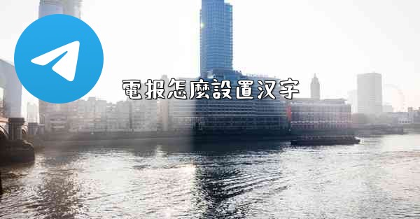 電报怎麼設置汉字