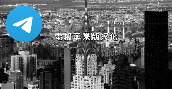 電报苹果版汉化