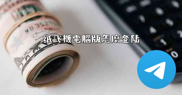 纸飞機電腦版怎麼登陆