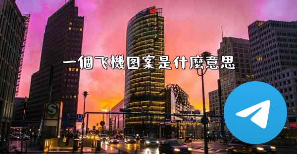 <b>一個飞機图案是什麼意思</b>