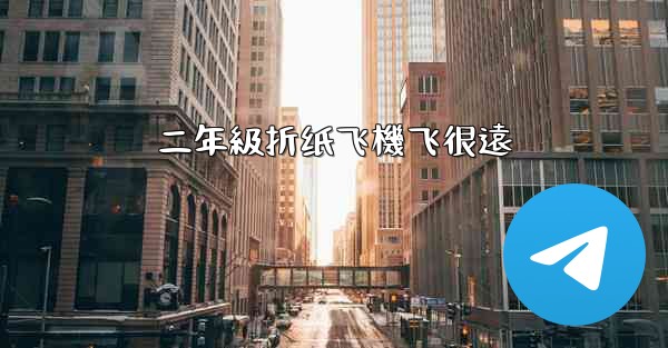 二年級折纸飞機飞很遠