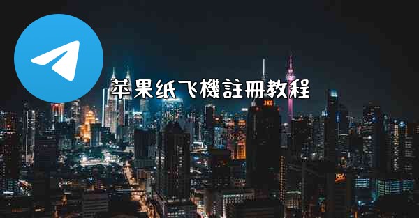 苹果纸飞機註冊教程