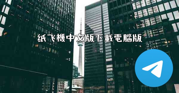 纸飞機中文版下載電腦版