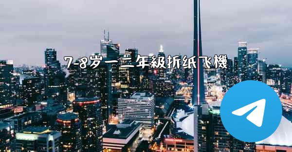 <b>7-8岁一二年級折纸飞機</b>