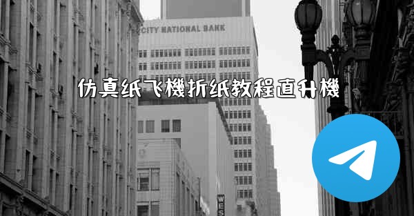 <b>仿真纸飞機折纸教程直升機</b>