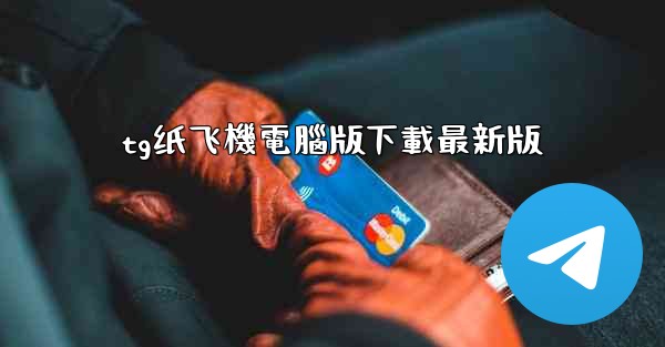 tg纸飞機電腦版下載最新版