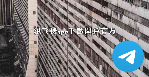 纸飞機app下載開戶官方