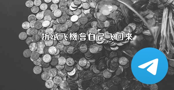 折纸飞機會自己飞回來