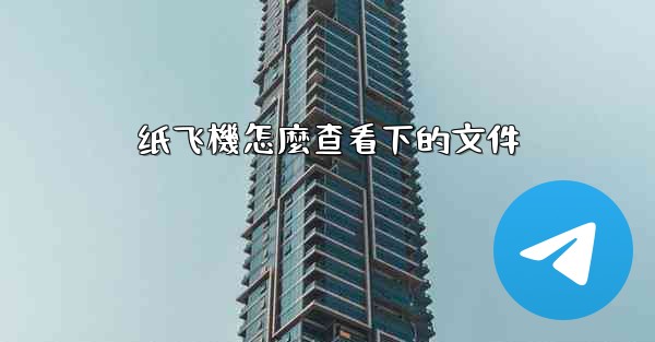 纸飞機怎麼查看下的文件