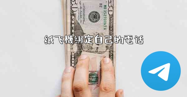 纸飞機绑定自己的電话