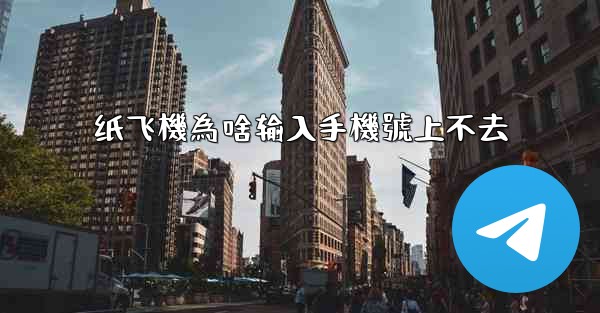 <b>纸飞機為啥输入手機號上不去</b>