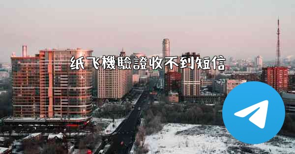 纸飞機驗證收不到短信
