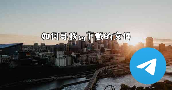 如何寻找tg下載的文件