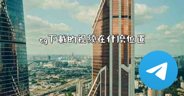 tg下載的视频在什麼位置