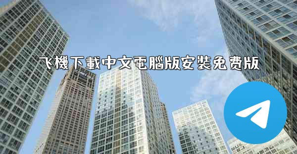 飞機下載中文電腦版安裝免费版