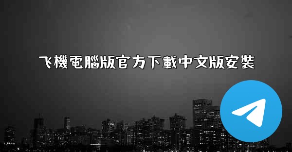 飞機電腦版官方下載中文版安裝