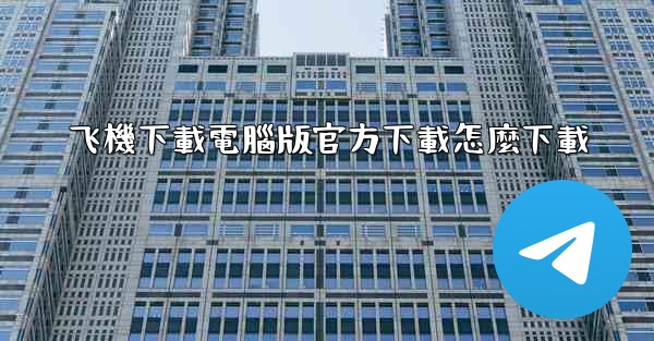 飞機下載電腦版官方下載怎麼下載