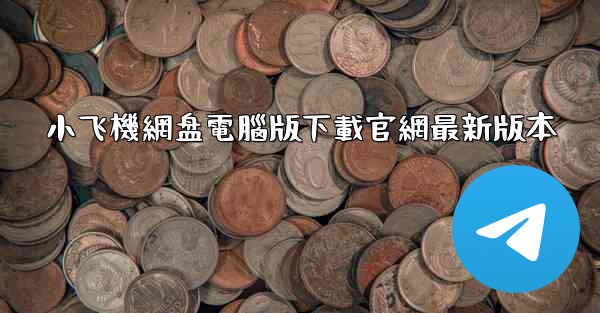小飞機網盘電腦版下載官網最新版本
