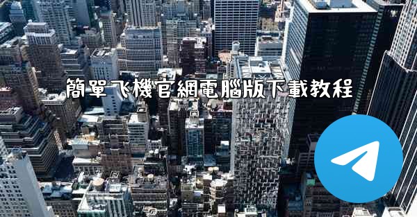 簡單飞機官網電腦版下載教程