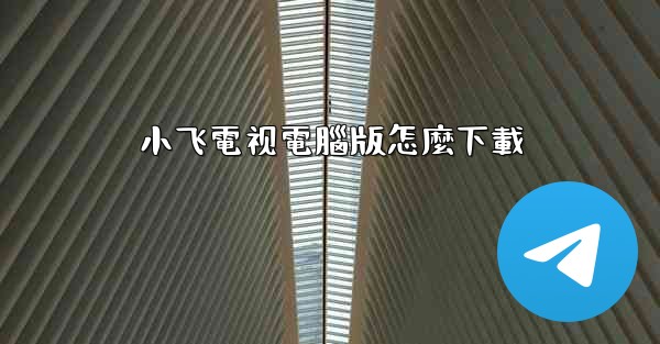 小飞電视電腦版怎麼下載