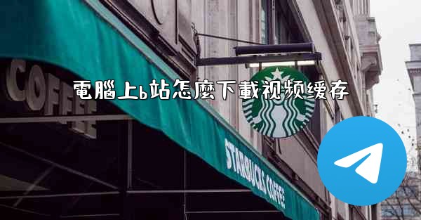 電腦上b站怎麼下載视频缓存