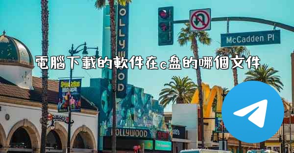 電腦下載的軟件在c盘的哪個文件