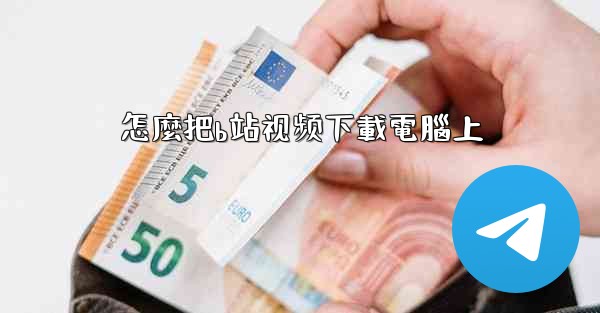 怎麼把b站视频下載電腦上