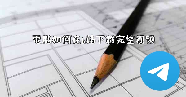 電腦如何在b站下載完整视频