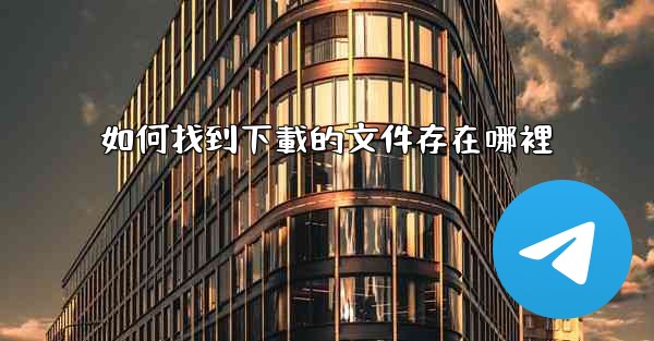 如何找到下載的文件存在哪裡