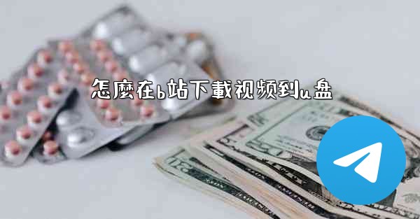 怎麼在b站下載视频到u盘