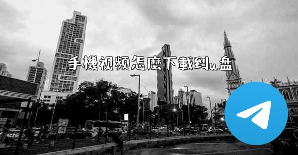 手機视频怎麼下載到u盘