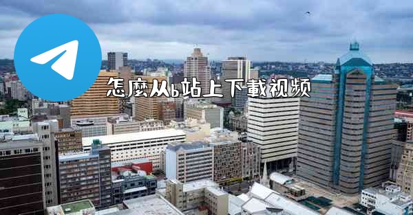 怎麼从b站上下載视频