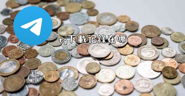 tg下載记錄在哪
