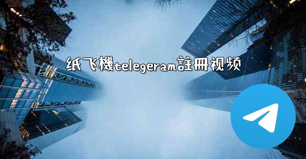 纸飞機telegeram註冊视频